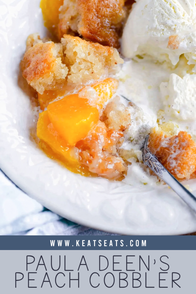 The Best Peach Cobbler with Canned Peaches