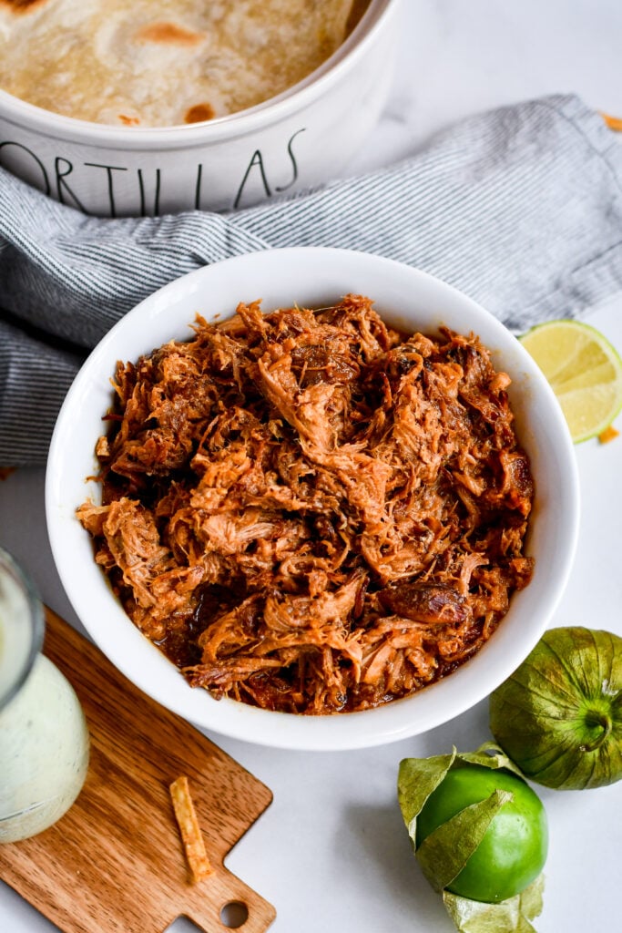 Skip the Instant Pot—this crockpot sweet pork is the real deal. Tender, juicy, and full of flavor with a can of Coke or Dr Pepper!