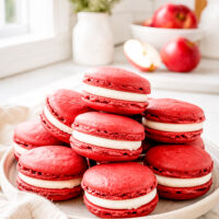 Apple Spice Italian Macarons