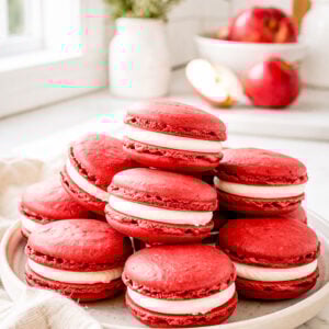 Apple Spice Italian Macarons