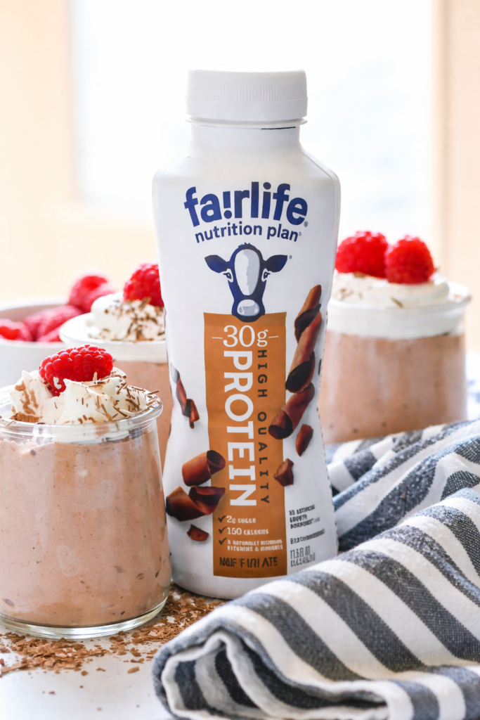 High Protein Pudding (No Powder, 3 Ingredients!)