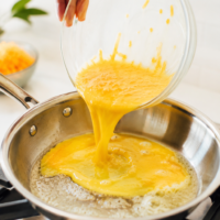 Perfectly Fluffy Cheese Omelette Recipe