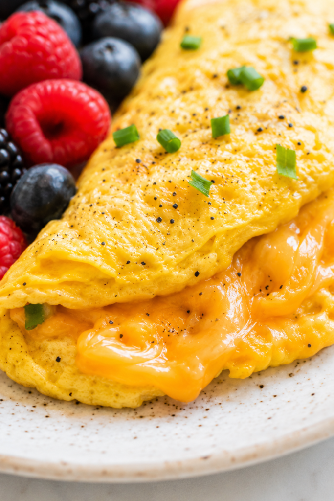 Restaurant-Style Cheese Omelette at Home