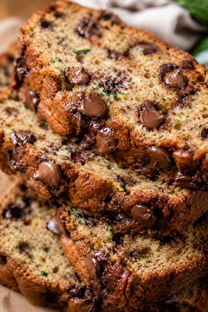 Chocolate Chip Banana Zucchini Bread Recipe