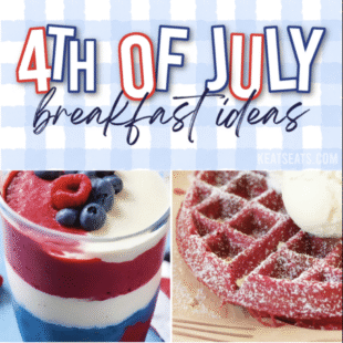 Celebrate Independence Day with these easy and patriotic 4th of July breakfast recipes! From pancakes to parfaits, these red, white, and blue dishes are perfect for your July morning.