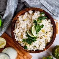 Bring restaurant flavors home with this fresh, zesty cilantro lime rice—perfect for any meal!