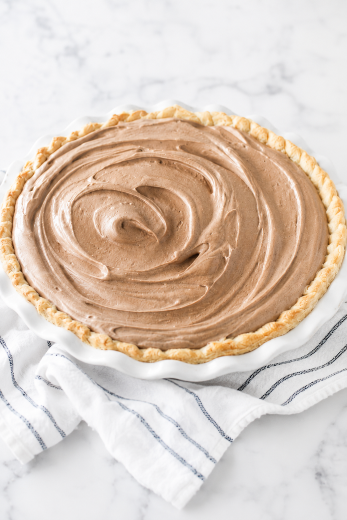 The Creamiest No-Bake Chocolate Pie You’ll Ever Make 🍫 The Best Easy Chocolate Silk Pie Recipe