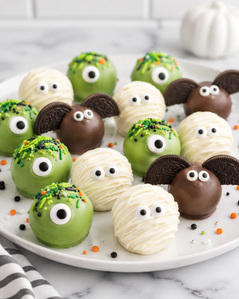 Halloween Oreo Truffles